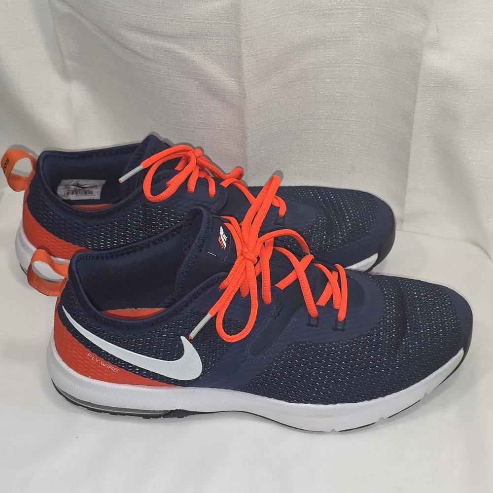 Nike Air Max Typha 2 Denver Broncos Flywire Training Shoes Mens 11.5 AR0508-400 - Picture 2 of 11